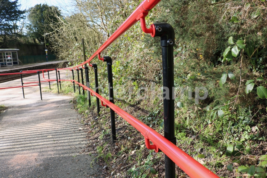 Railway Station Disability Handrails