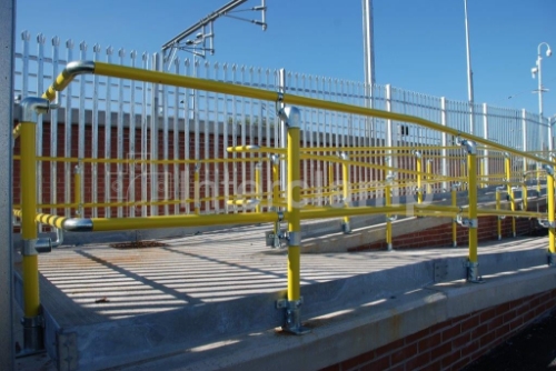 DDA Railway Handrail Access Ramp