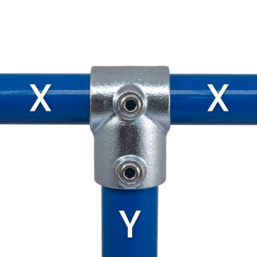 Interclamp 101R Reducing Short Tee Tube Clamp Fitting Interclamp 101R Reducing Short Tee Tube Clamp Fitting