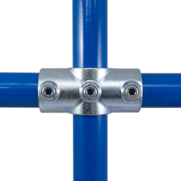 Interclamp 119 Two Socket Cross Tube Clamp Fitting Interclamp 119 Two Socket Cross Tube Clamp Fitting