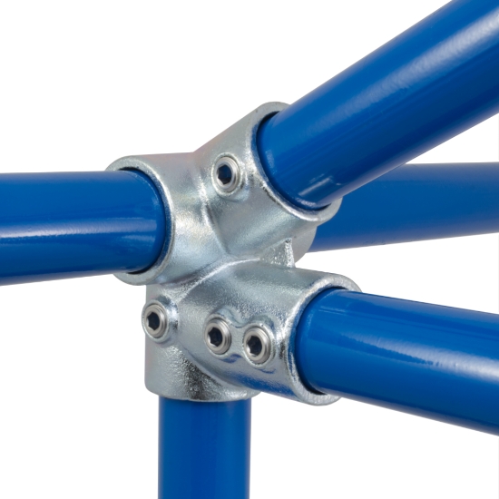 Interclamp 185 Eaves Fitting (27½°) Tube Clamp Fitting