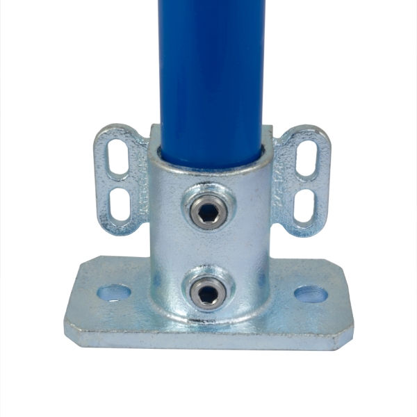 Interclamp 242 Base Flange with Toe Board Adapter Tube Clamp Fitting