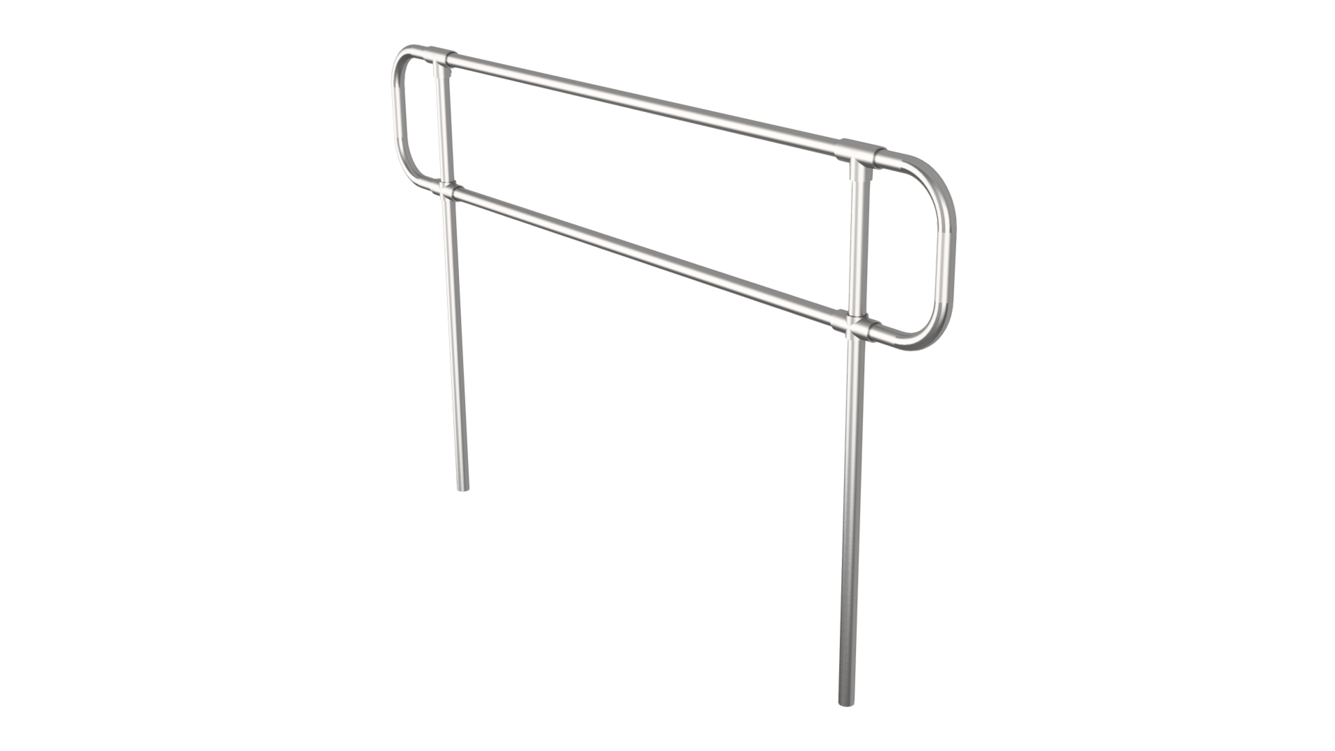 4020 Style Ground Embed Handrail Kit - Modular Handrail Systems