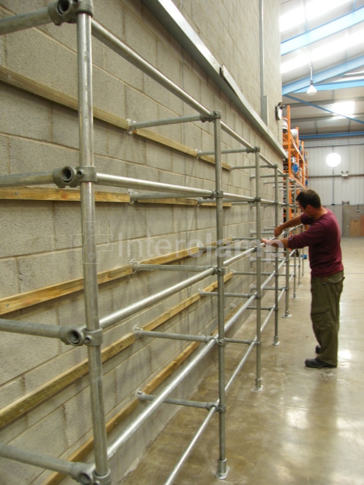 Interclamp Racking and Storage Solutions - Modular Handrail Systems